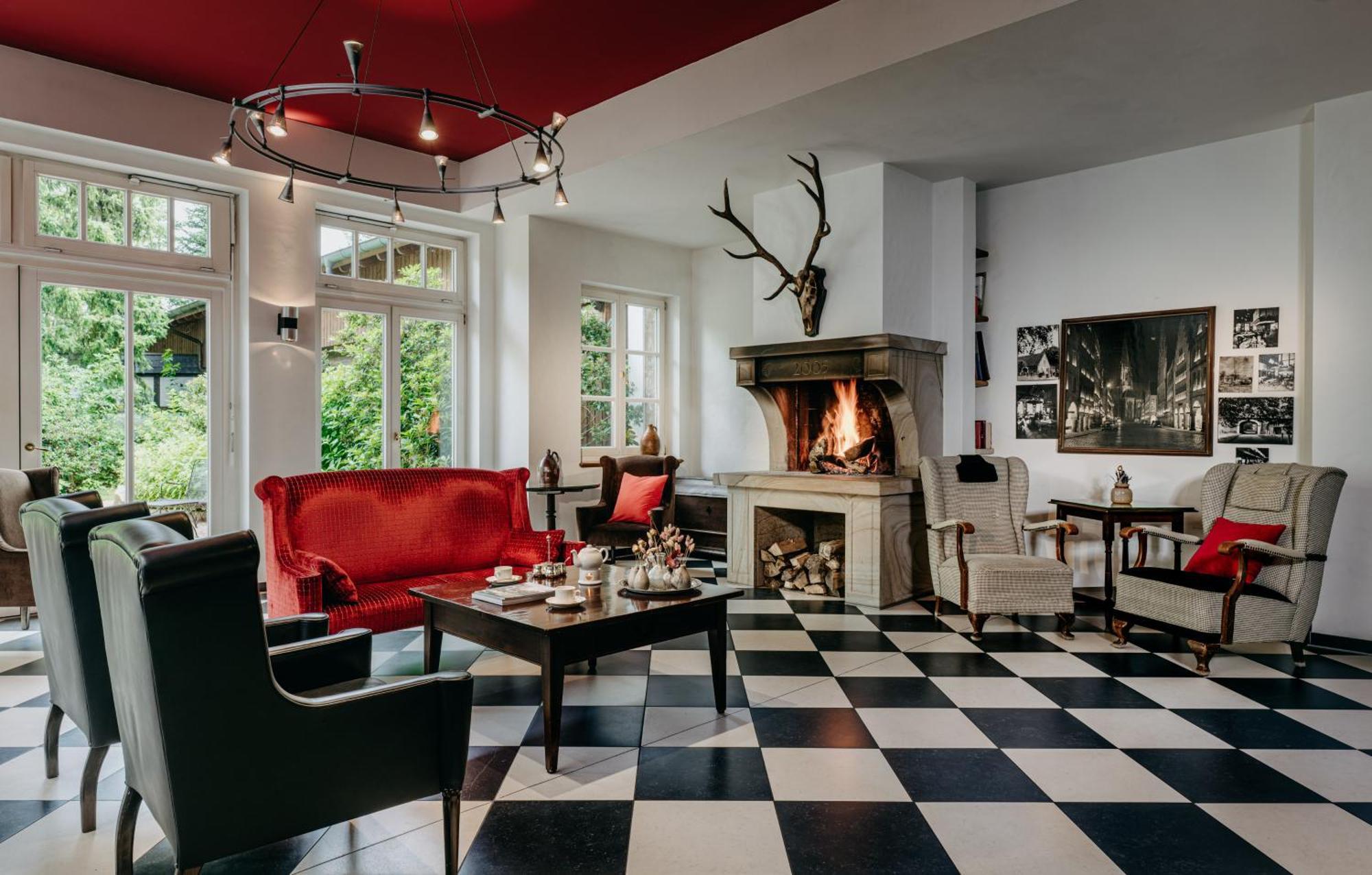Romantik Hotel Hof Zur Linde Мюнстер Экстерьер фото